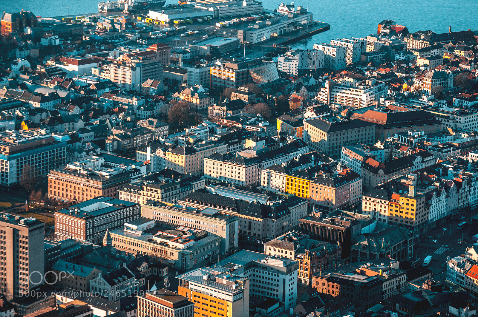 Nikon D5000 sample photo. View over bergen, norway photography