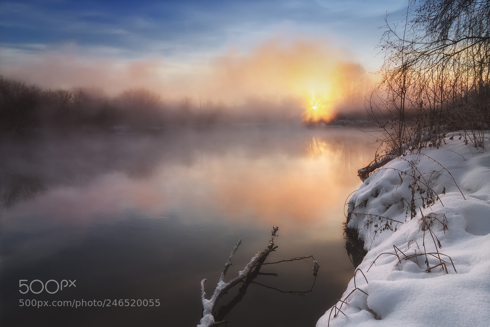 Canon EOS 7D sample photo. Foggy morning photography
