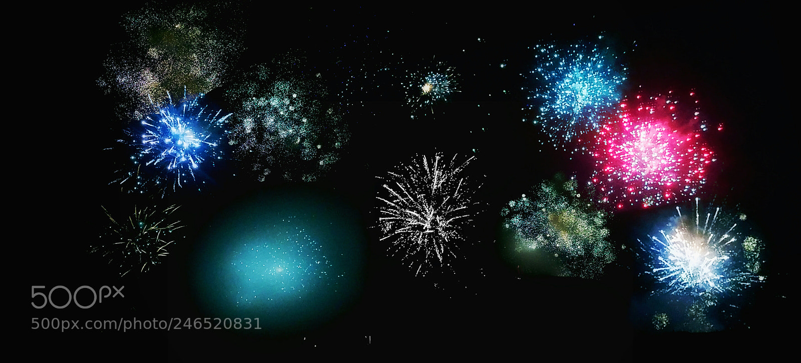 Samsung Galaxy S7 Edge sample photo. Firework photography