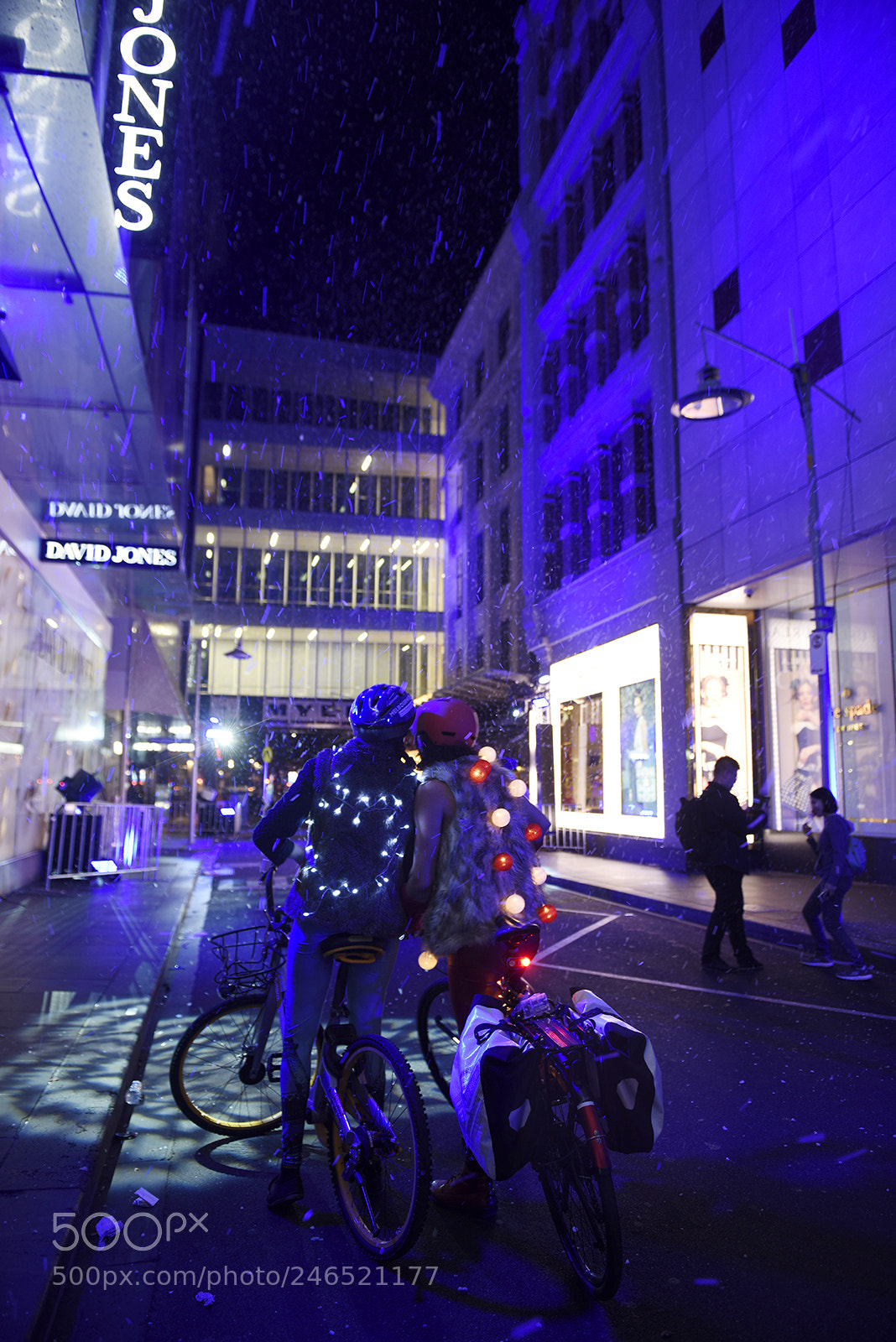 Nikon D810 sample photo. Snow lane photography