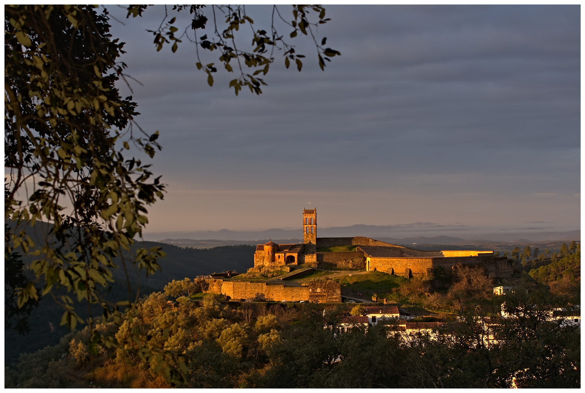 Nikon D7100 sample photo. Amaneciendo sobre la almonaster photography