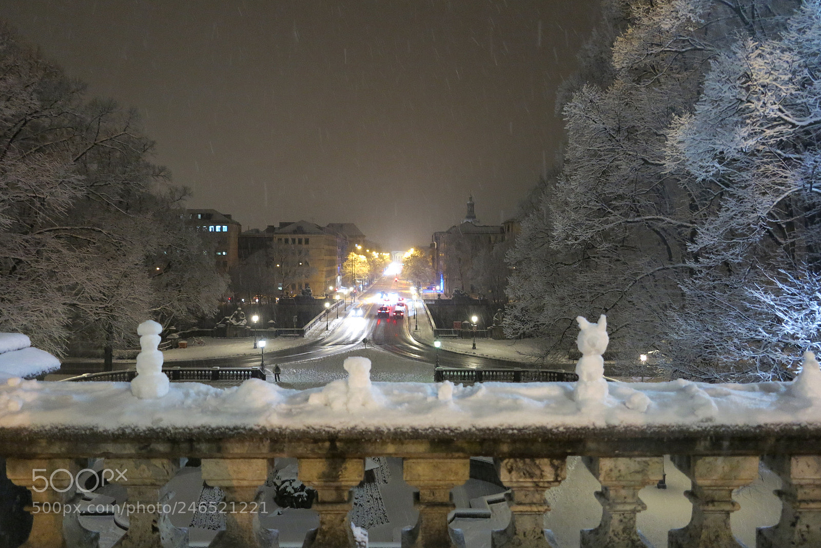 Canon PowerShot G1 X sample photo. 2018_02_munich_friedensengel_04 photography