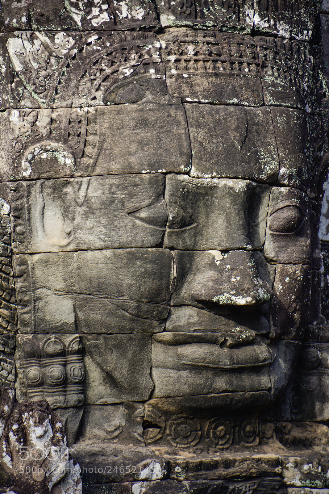 Nikon D7100 sample photo. Face at bayon photography
