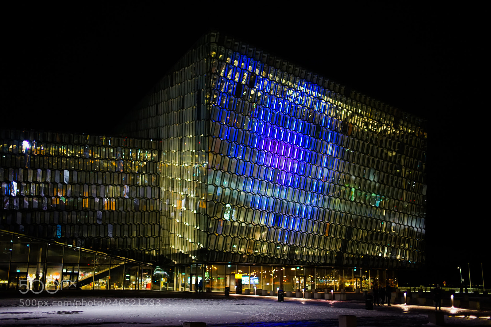 Sony a7 II sample photo. Harpa concert hall photography