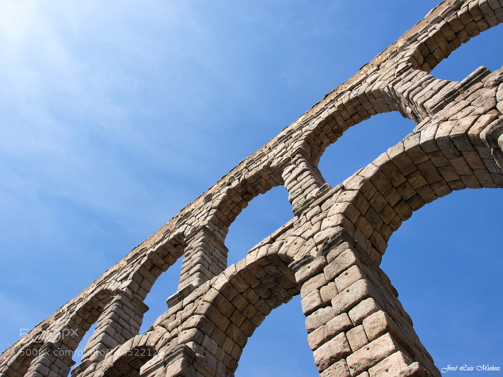 Olympus E-3 sample photo. Acueducto de segovia espa photography