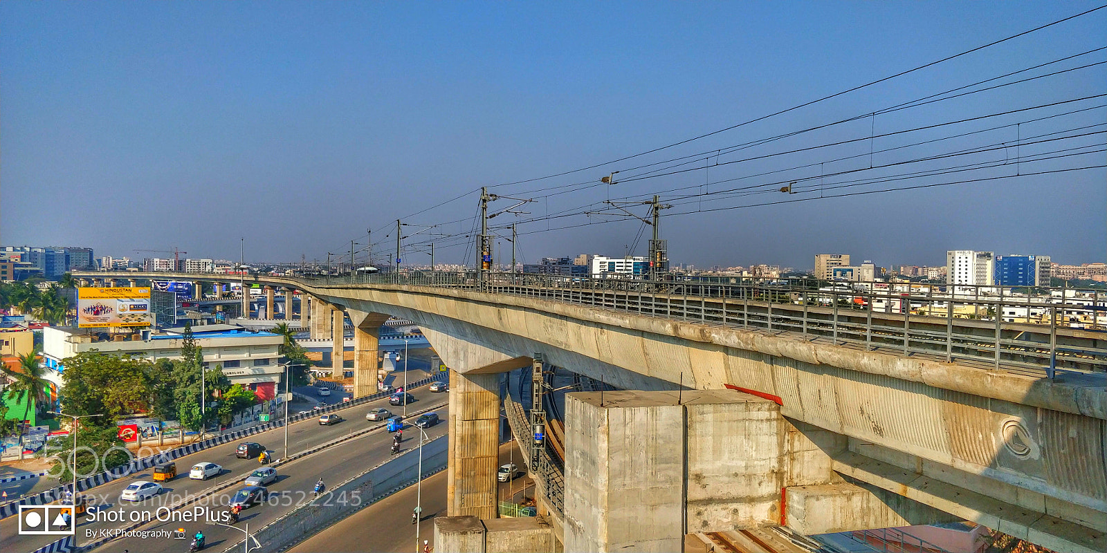 OnePlus 5T sample photo. Alandur metro photography