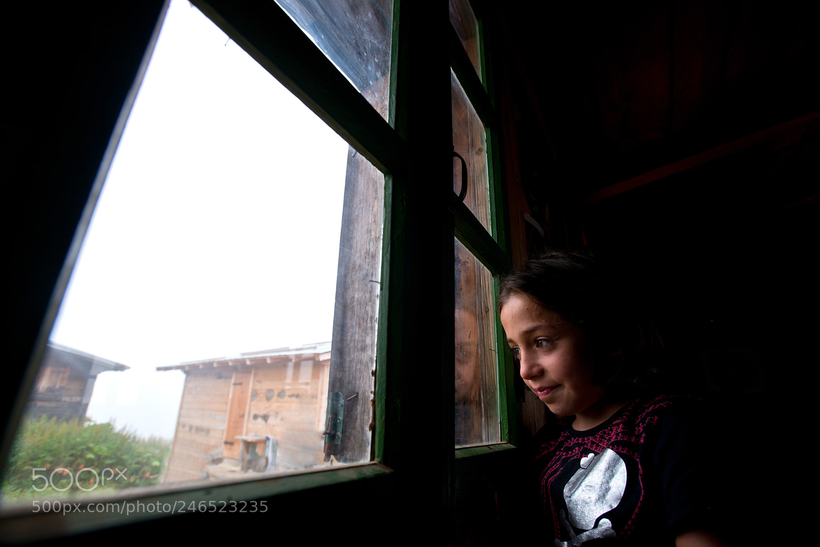 Nikon D800E sample photo. Alone young girl photography