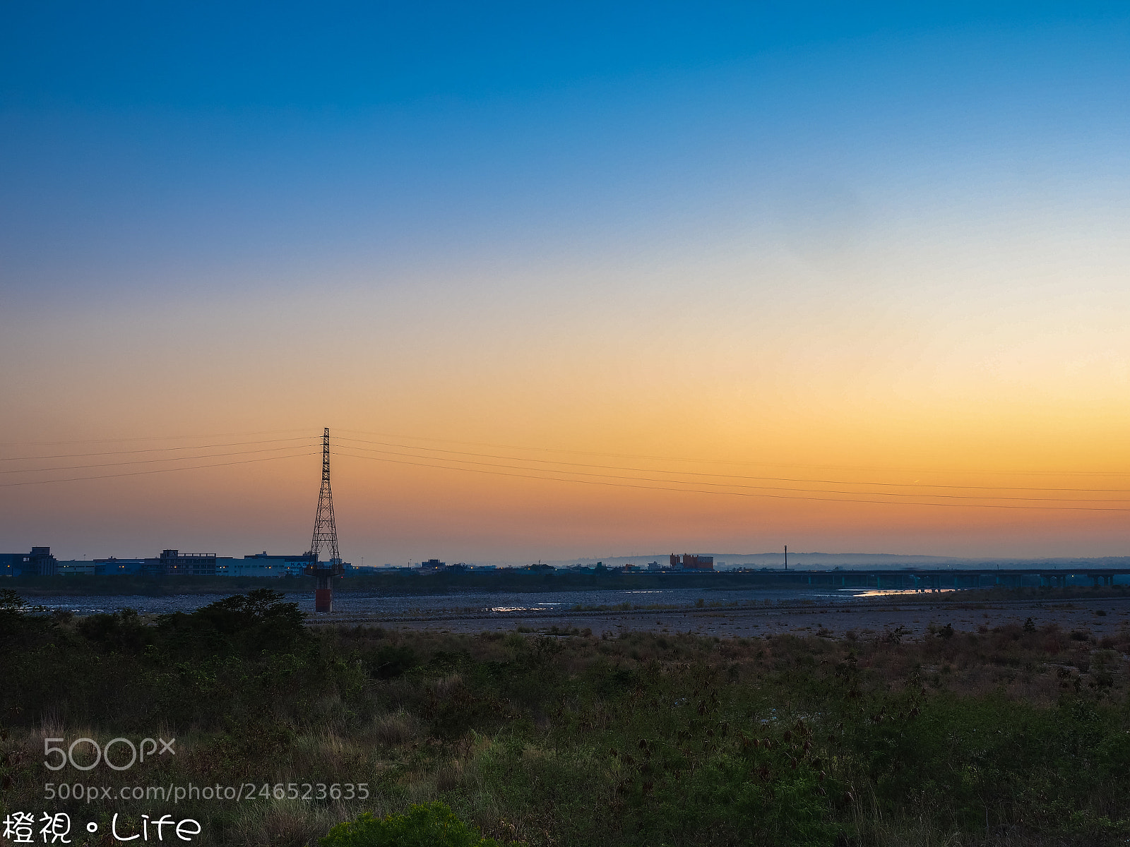 Olympus PEN-F sample photo. Sunset photography