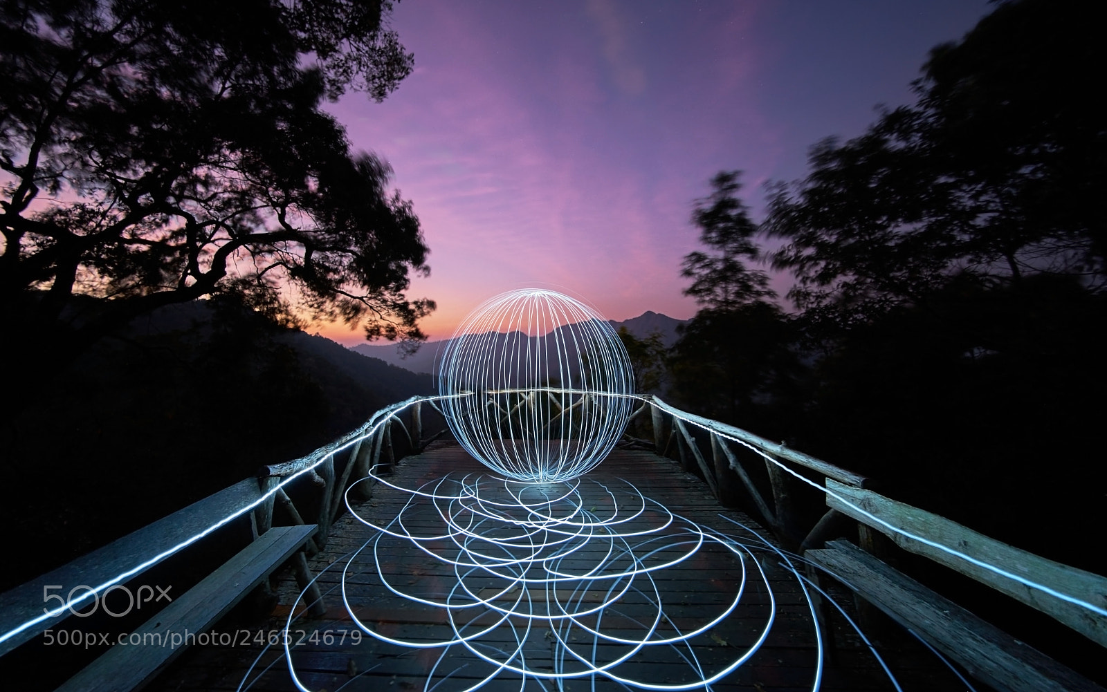 Sony a7 II sample photo. Ball of light photography