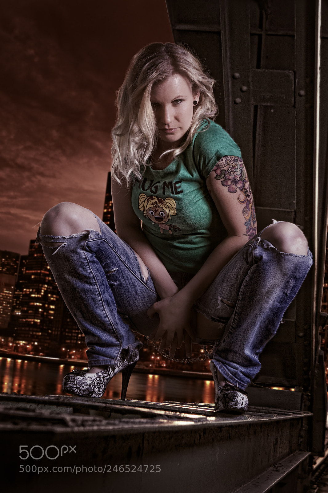 Canon EOS 50D sample photo. Harbour girl photography