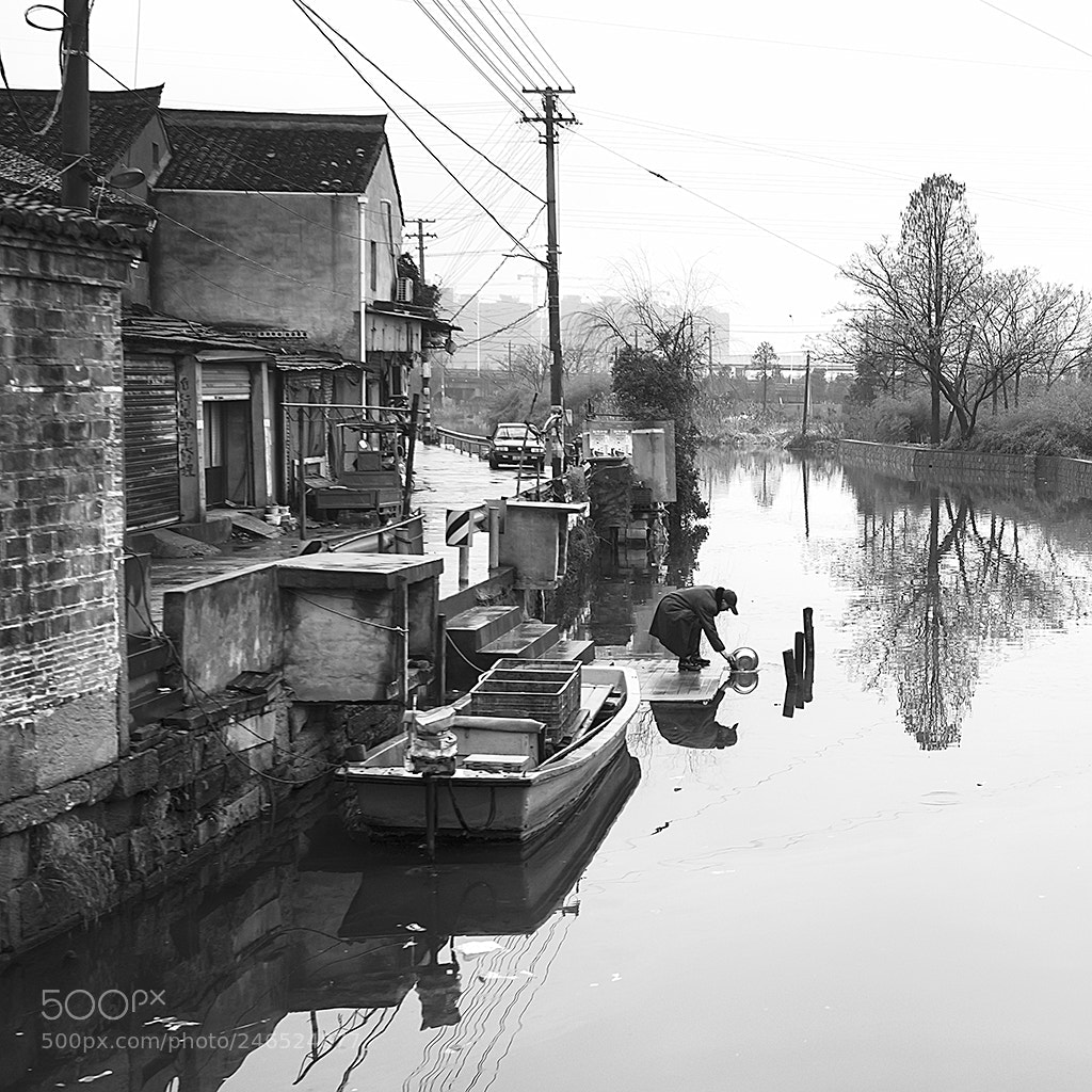 Sony a7R II sample photo. Village photography