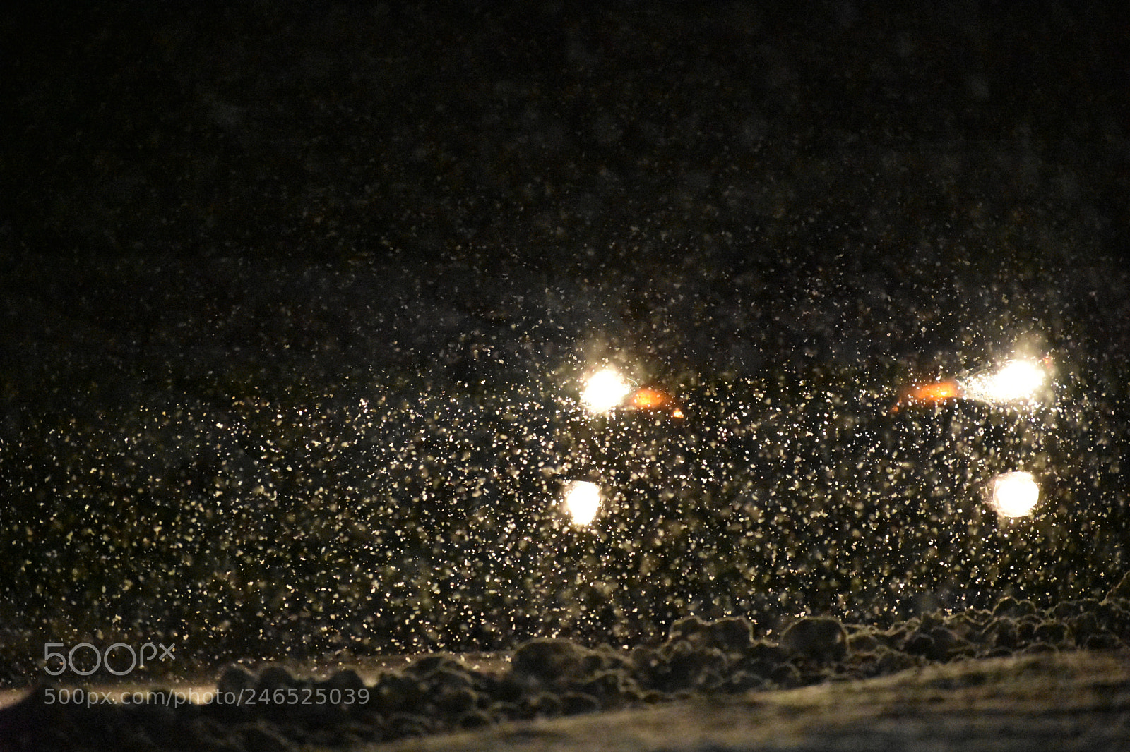 Nikon D3400 sample photo. Snow night! photography