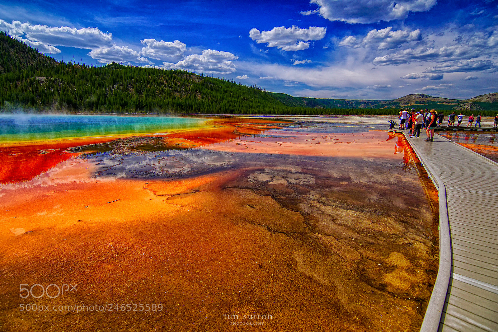 Sony ILCA-77M2 sample photo. Grand prismatic basin photography