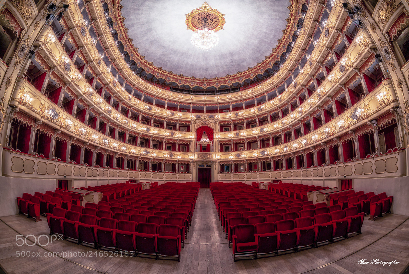 Nikon D810 sample photo. The golden theater photography
