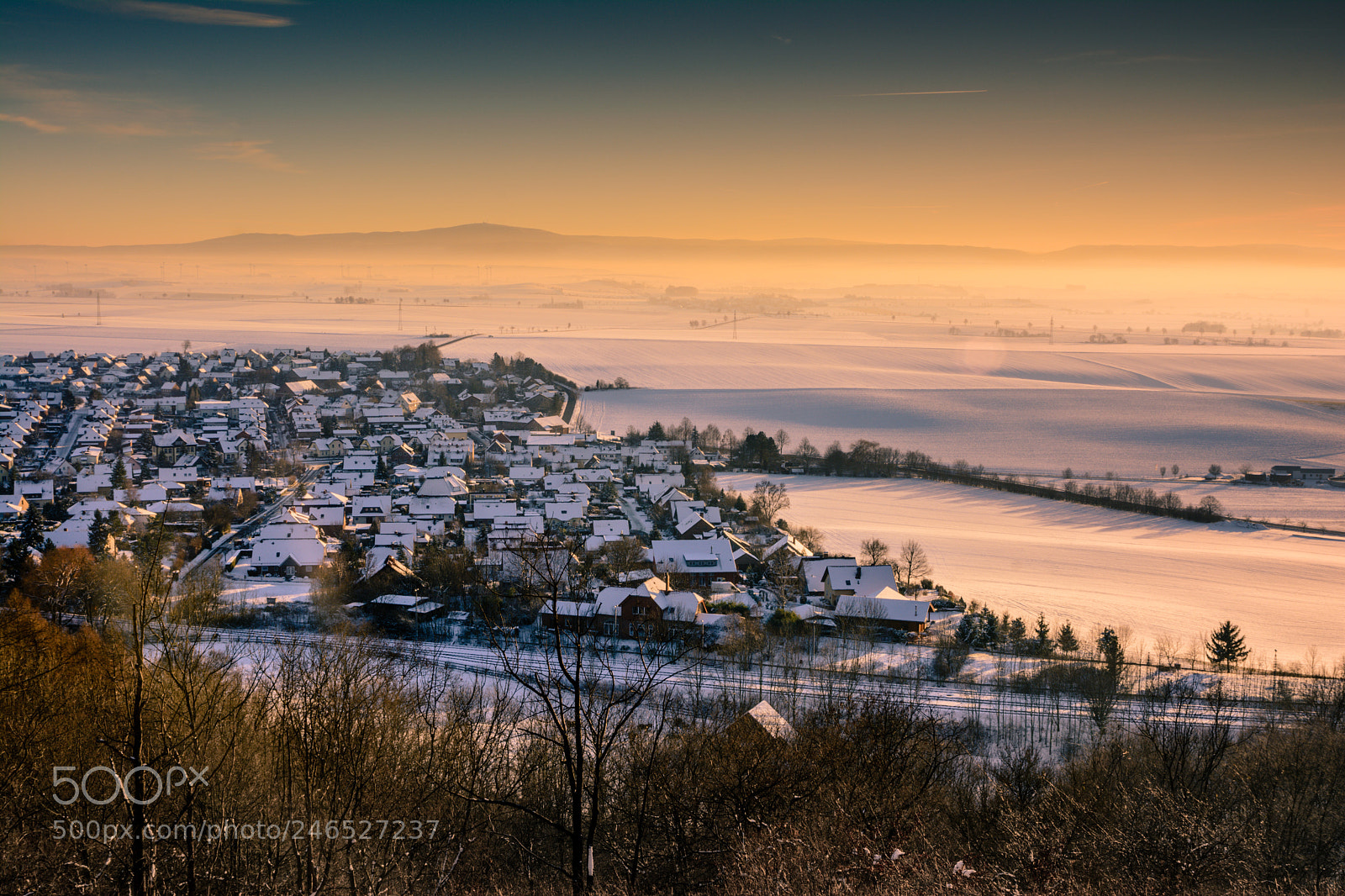Nikon D7100 sample photo. Winter wf view photography