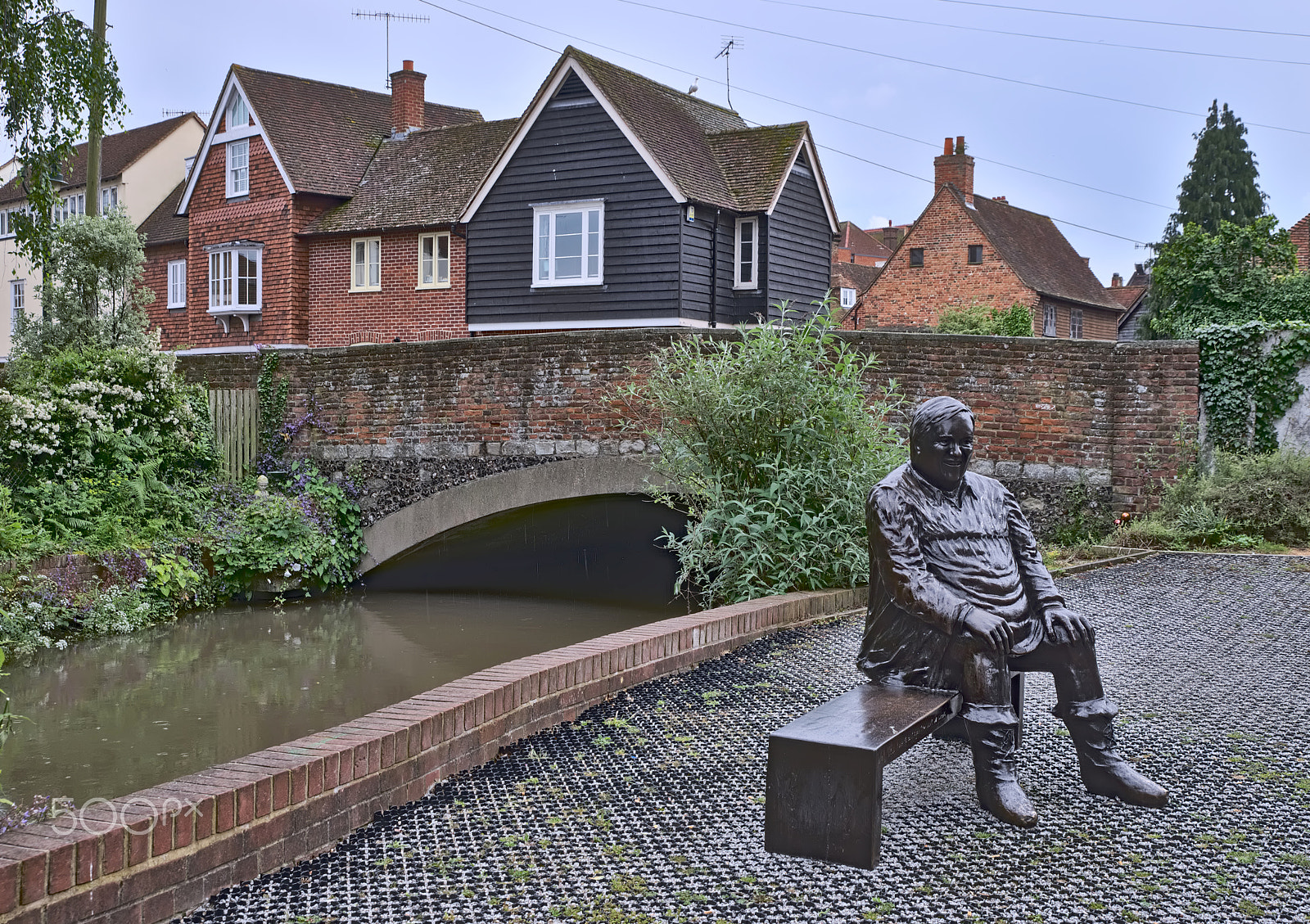 Nikon D610 + Tamron SP 24-70mm F2.8 Di VC USD sample photo. A rainy day in canterbury photography