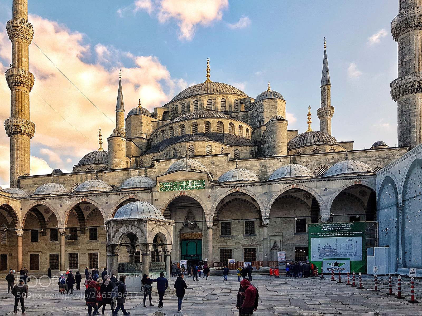 Samsung Galaxy S8+ sample photo. Mezquita azul photography