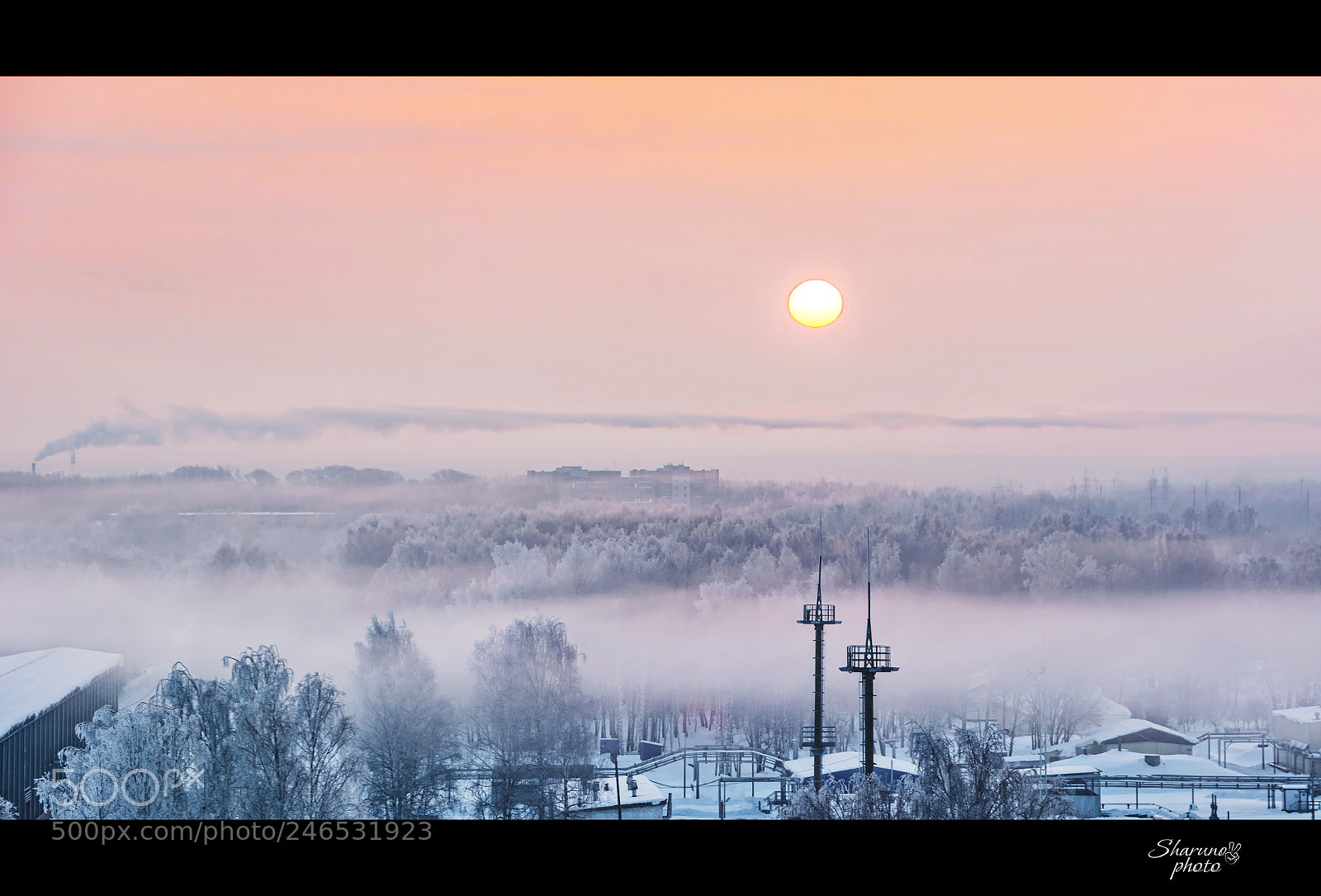 Nikon D7100 sample photo. Морозное утро photography