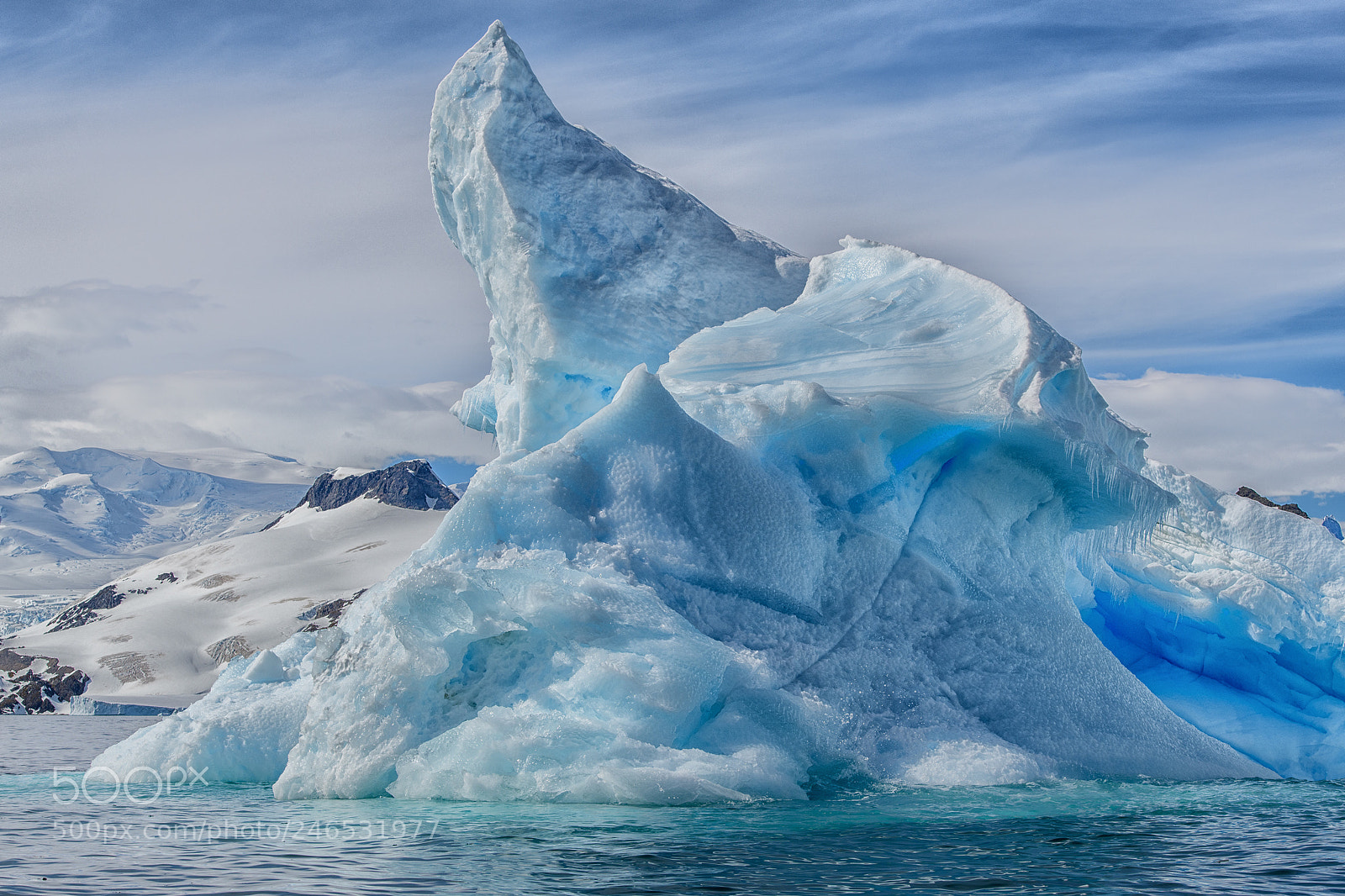 Nikon D850 sample photo. Antarctica iceberg photography