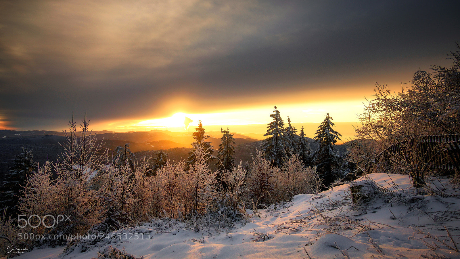 Sony a6500 sample photo. Winter sunrise photography