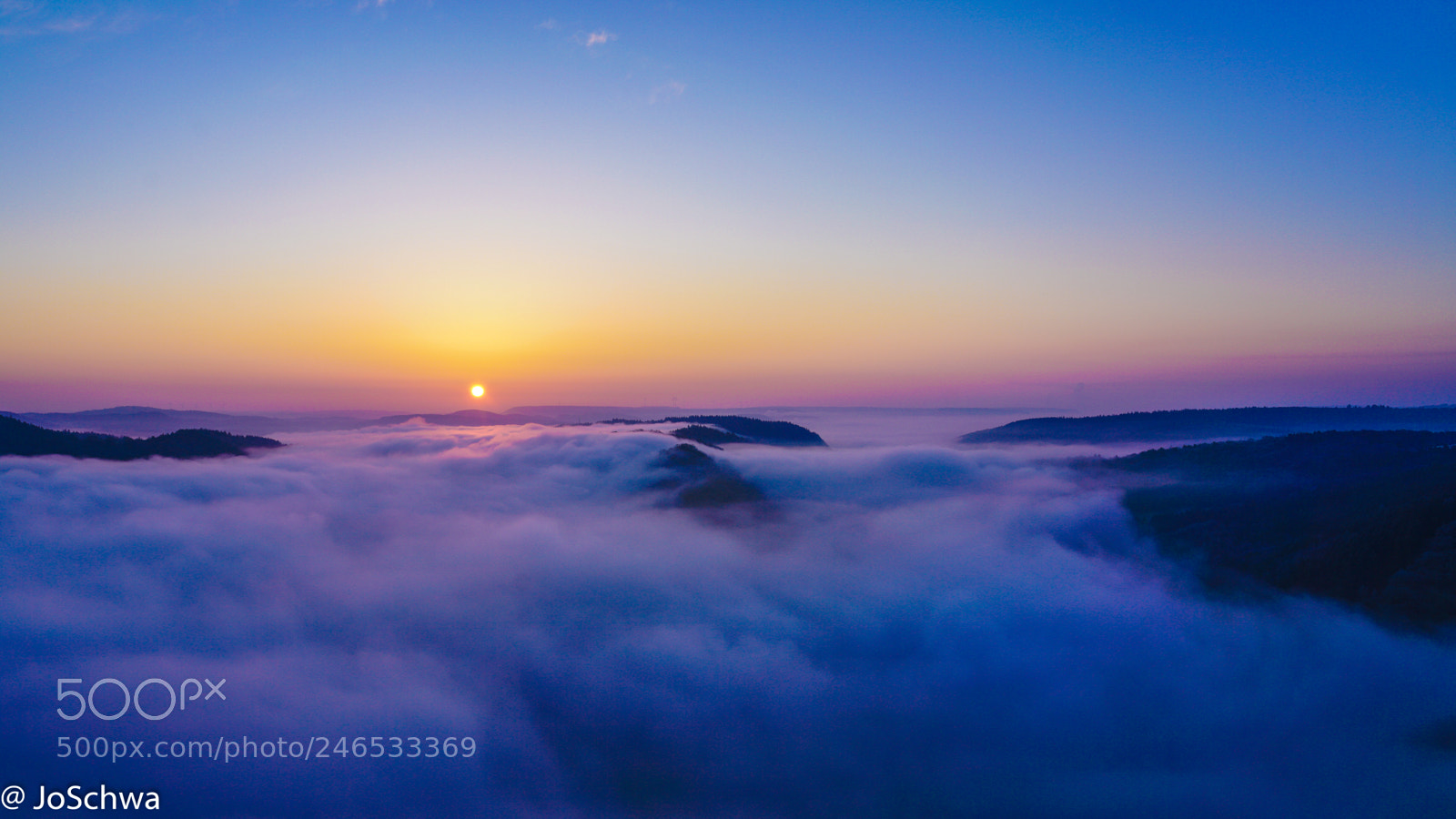Sony a7R II sample photo. Sunset over the clouds photography
