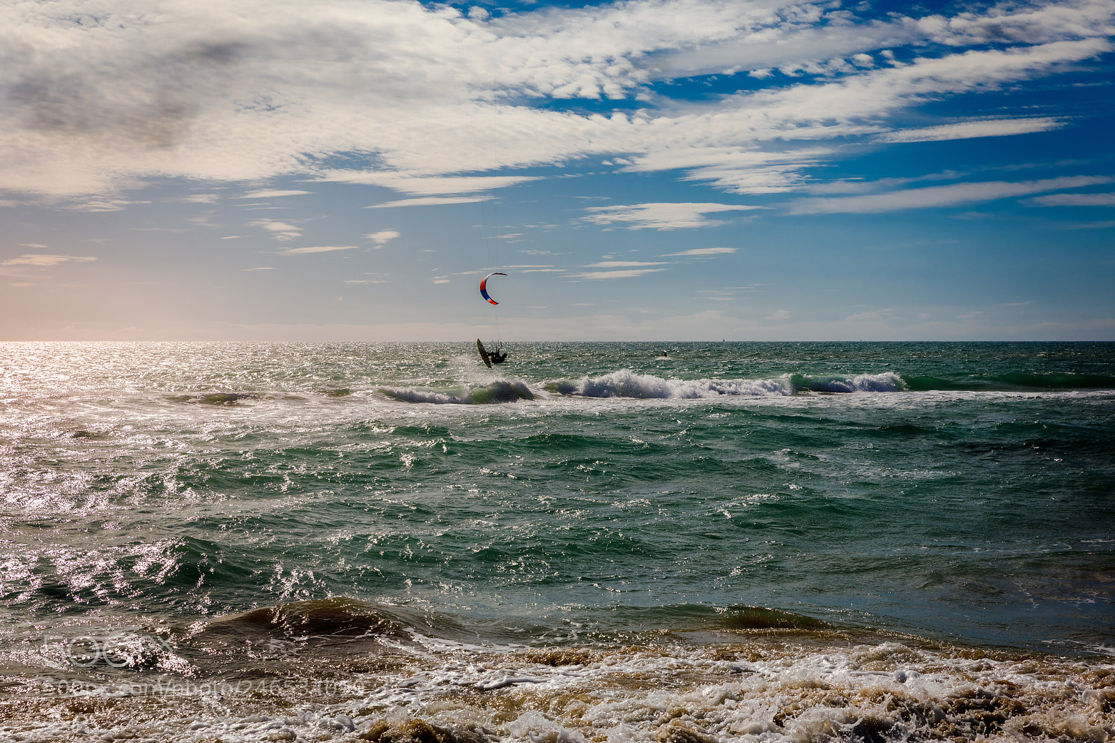 Canon EOS 5D Mark IV sample photo. Kite surfer photography