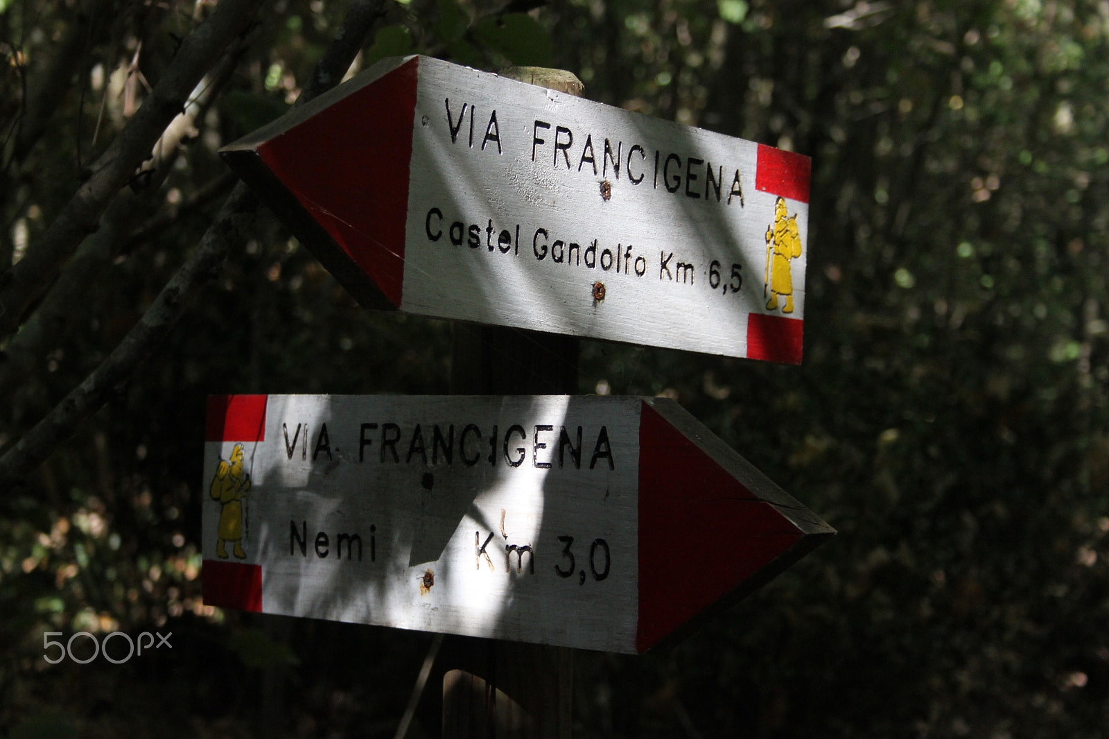 Canon EF-S 18-55mm F3.5-5.6 II sample photo. Via francigena verso nemi photography