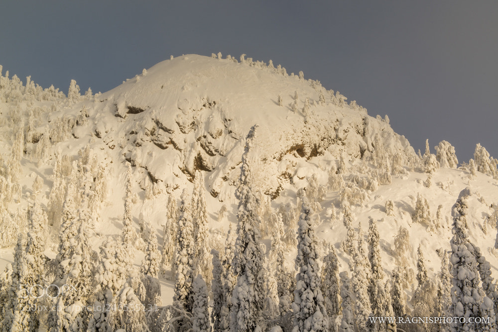 Nikon D610 sample photo. Ruka mountain photography