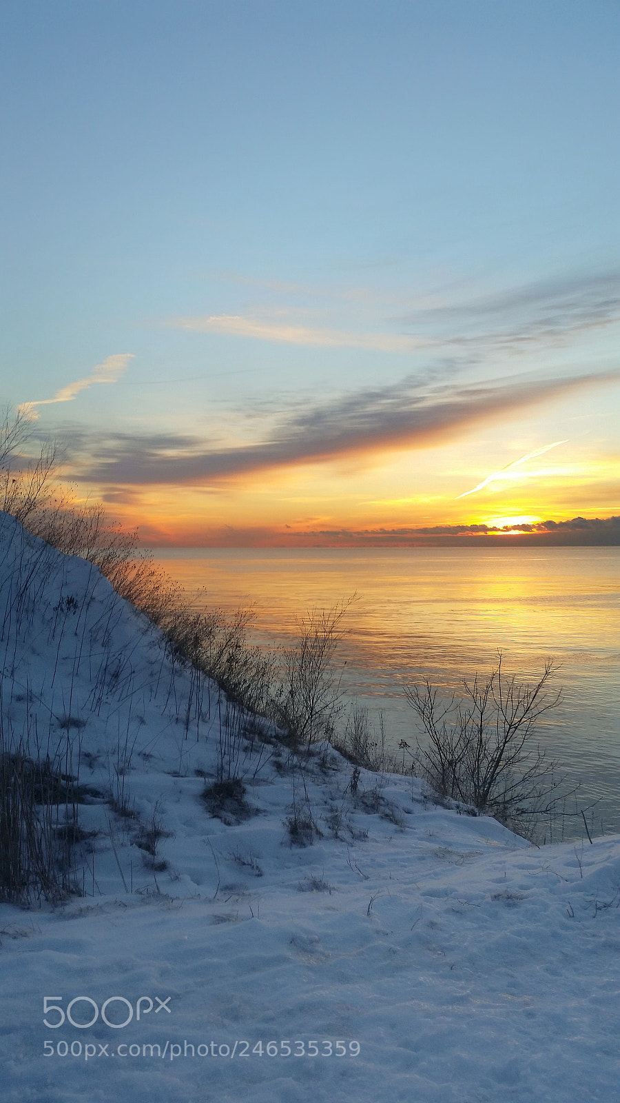 Samsung Galaxy S5 sample photo. Winter shore photography