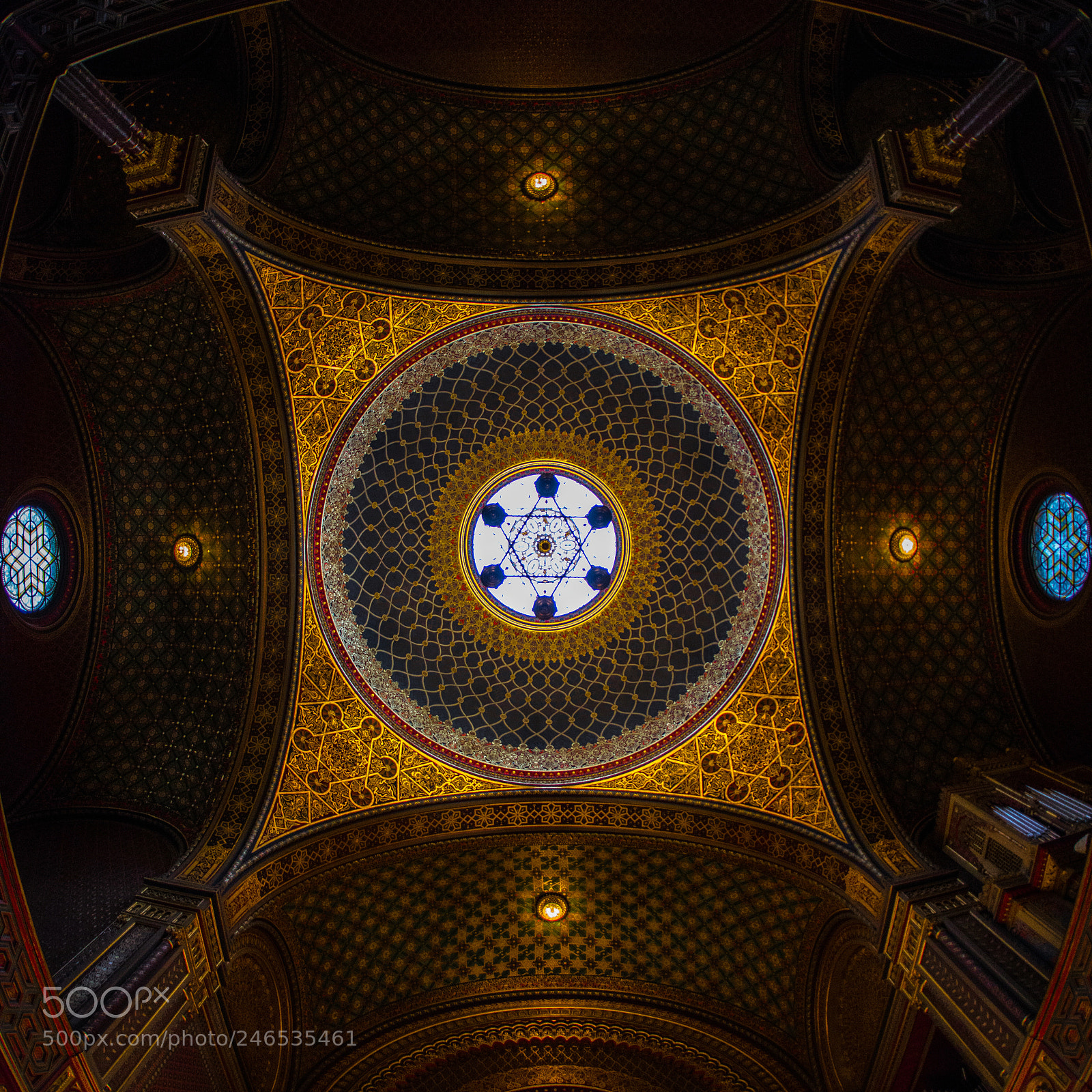 Nikon D800 sample photo. Spanish synagogue, prague,detail photography