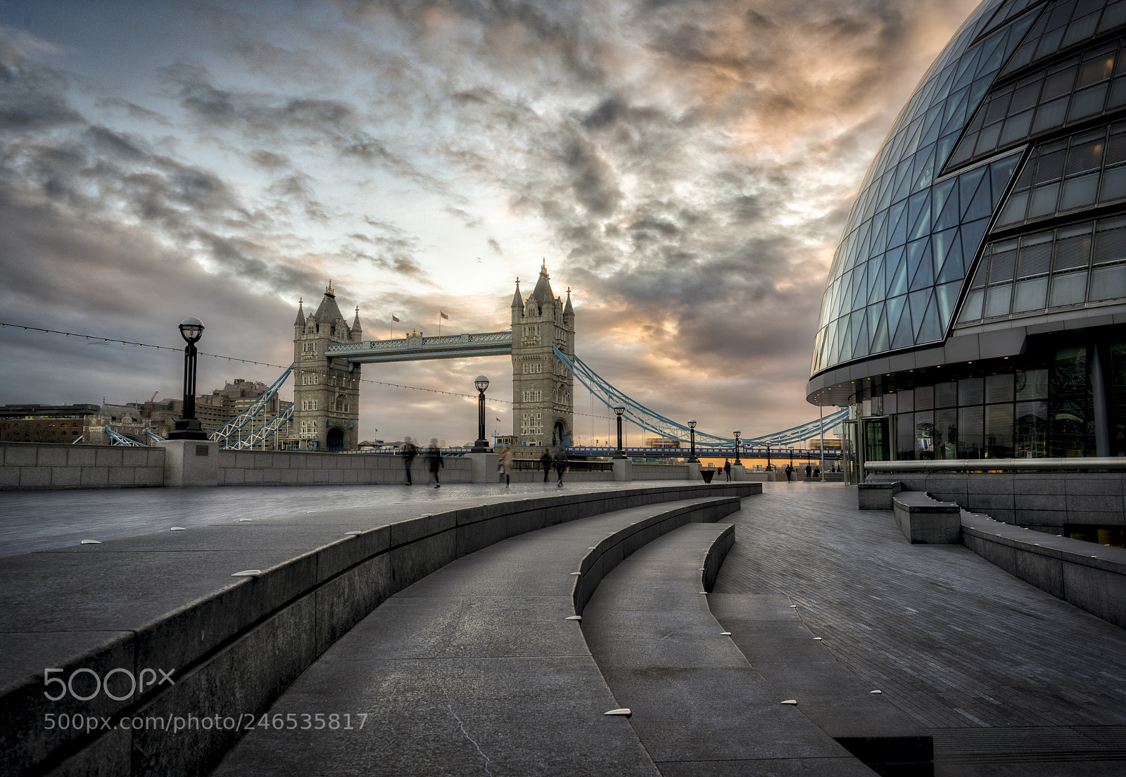 Sony a7R II sample photo. Tower bridge sunrise photography