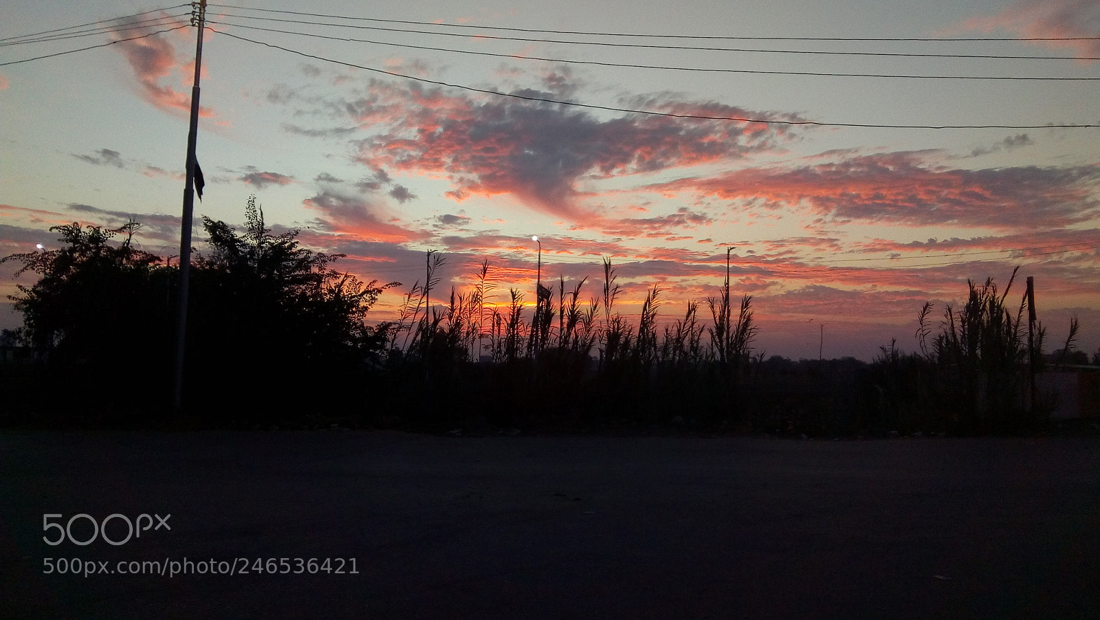Motorola Moto E4 sample photo. Sunset photography