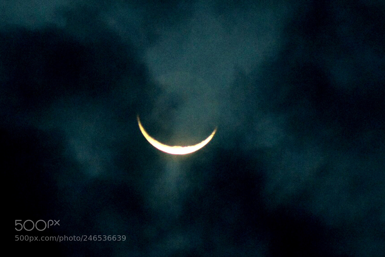 Nikon D7200 sample photo. Tonight moon illuminated 8% photography