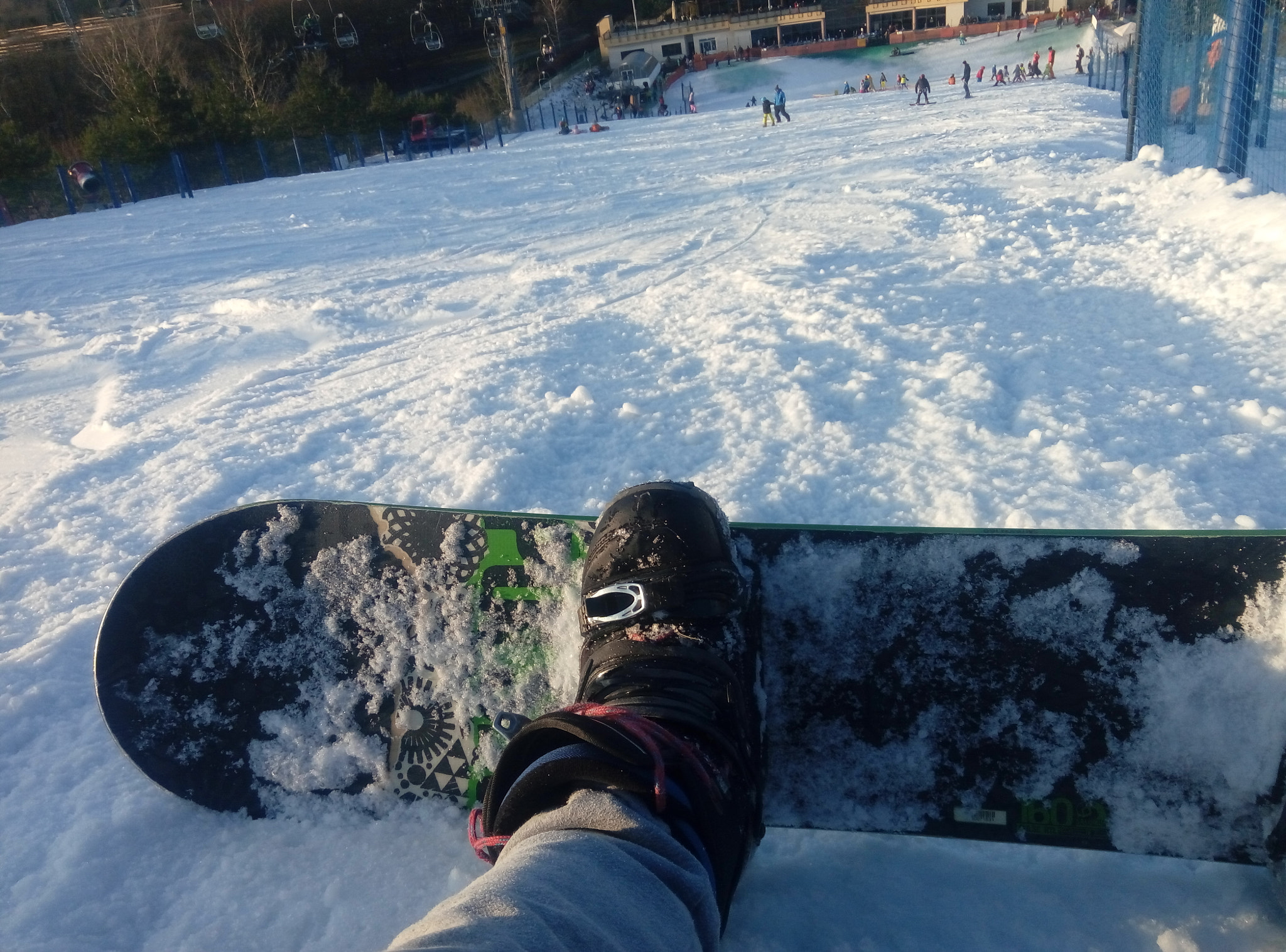 Meizu m2 sample photo. Snowboard photography
