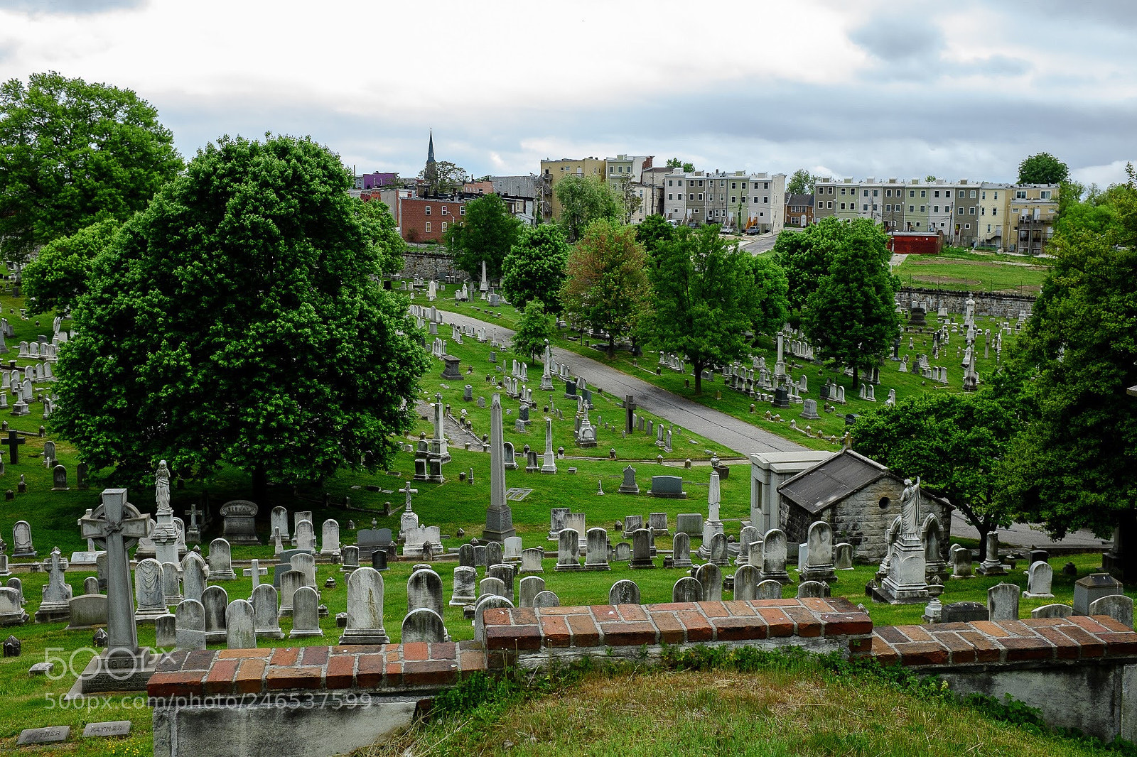 Fujifilm X100S sample photo. Historic greenmount cemetery, baltimore photography