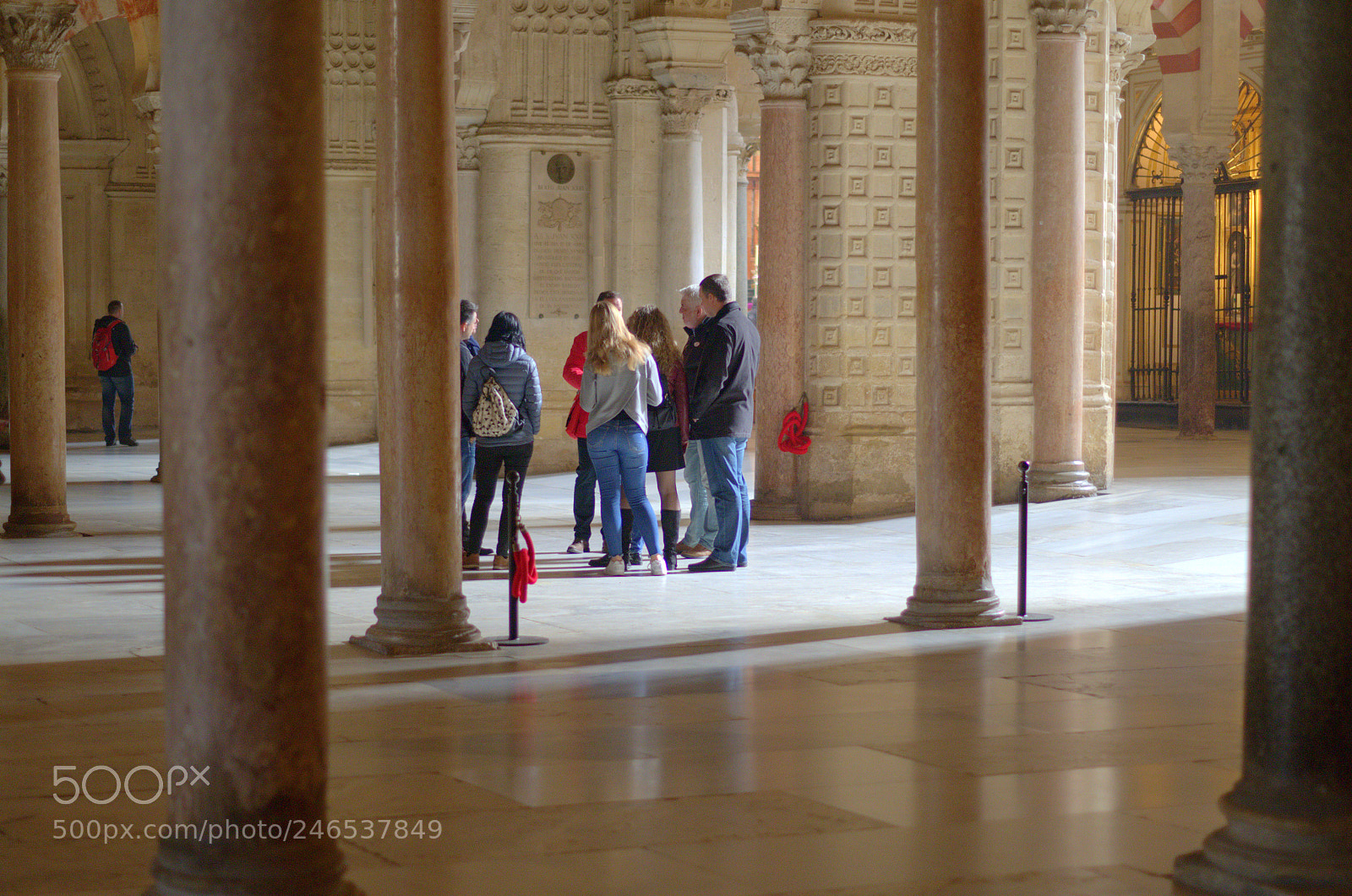 Pentax K-50 sample photo. Inside mezquita photography