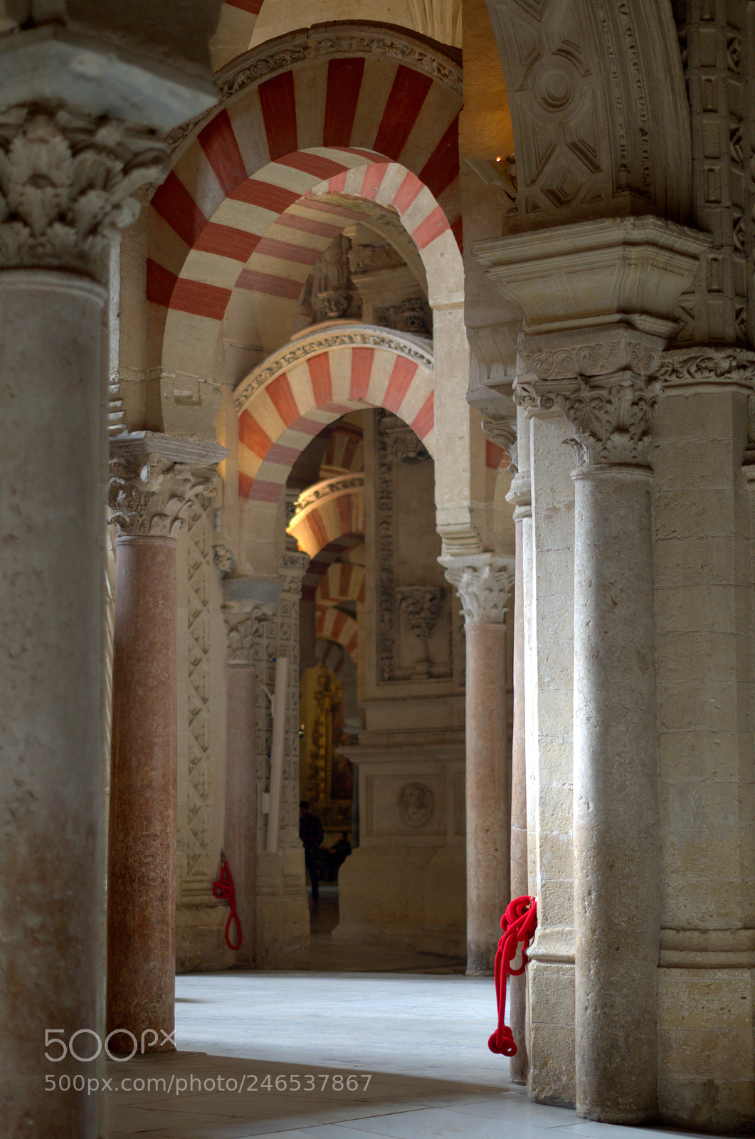 Pentax K-50 sample photo. Inside mezquita photography