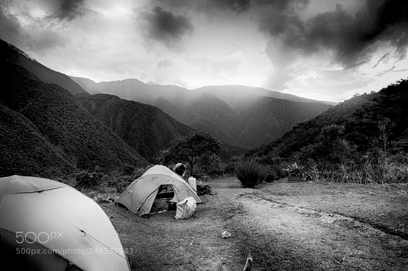 Nikon D700 sample photo. Bolivie amazonie orage photography
