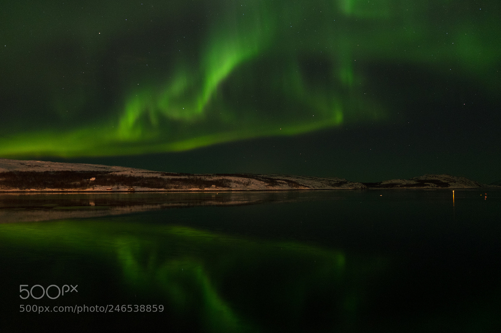 Fujifilm X-T1 sample photo. Northern light photography