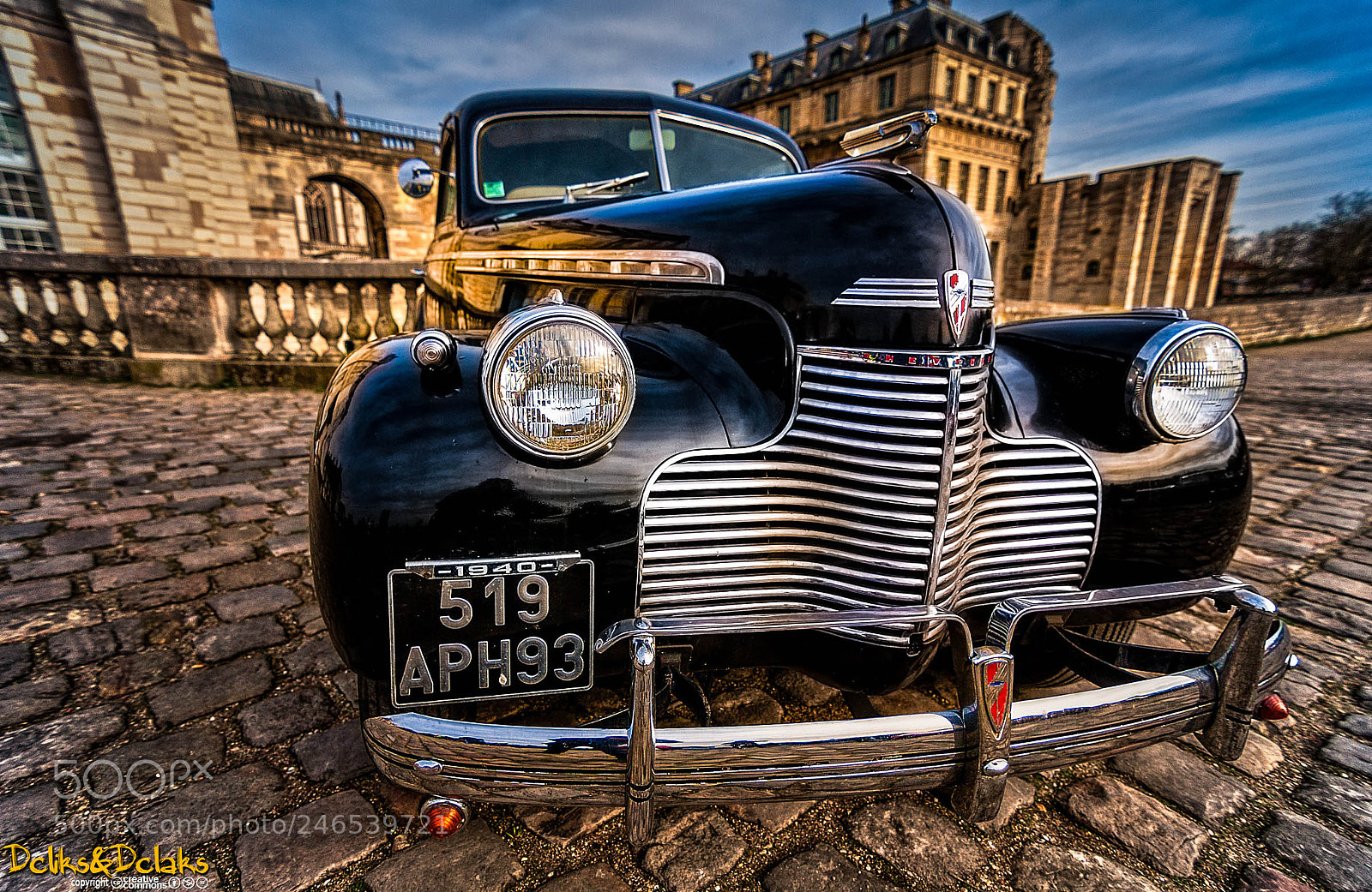 Canon EOS 40D sample photo. Chevy 1940 - black photography