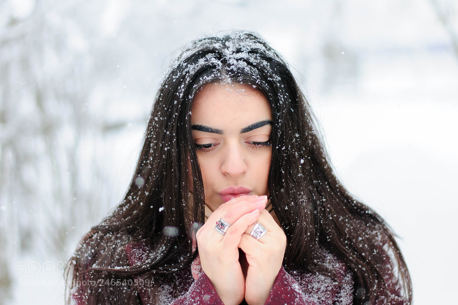 Nikon D300S sample photo. Snow photography