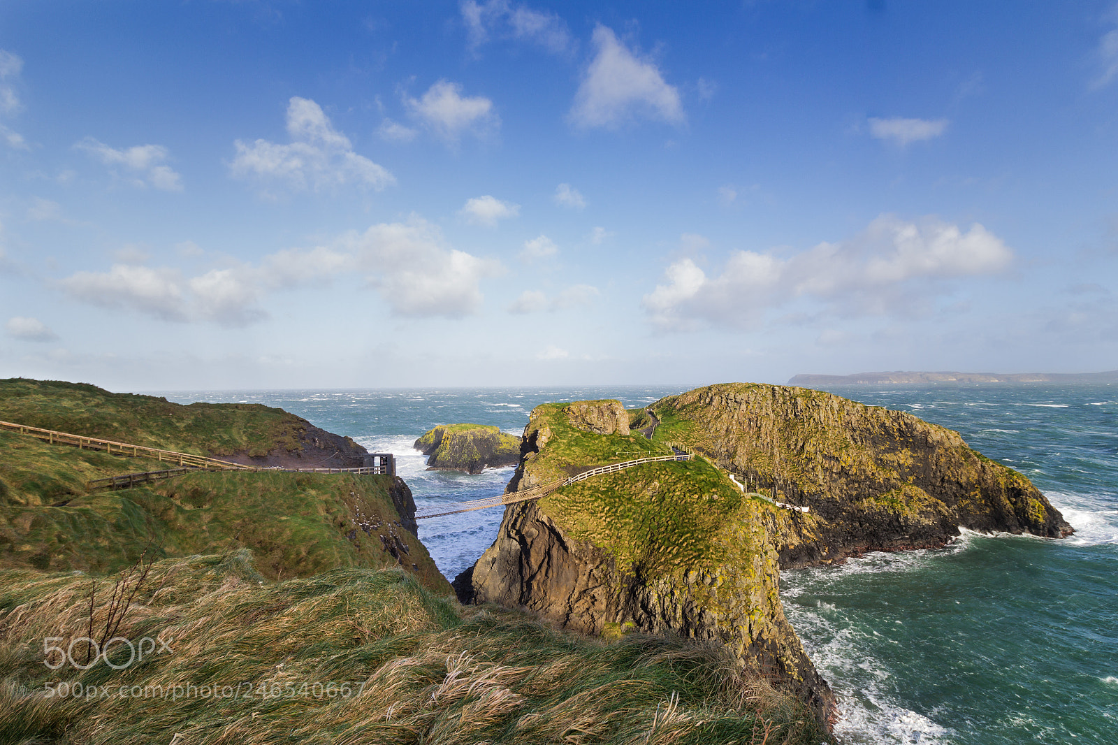 Canon EOS 60D sample photo. Carrick-a-rede rope bridge photography