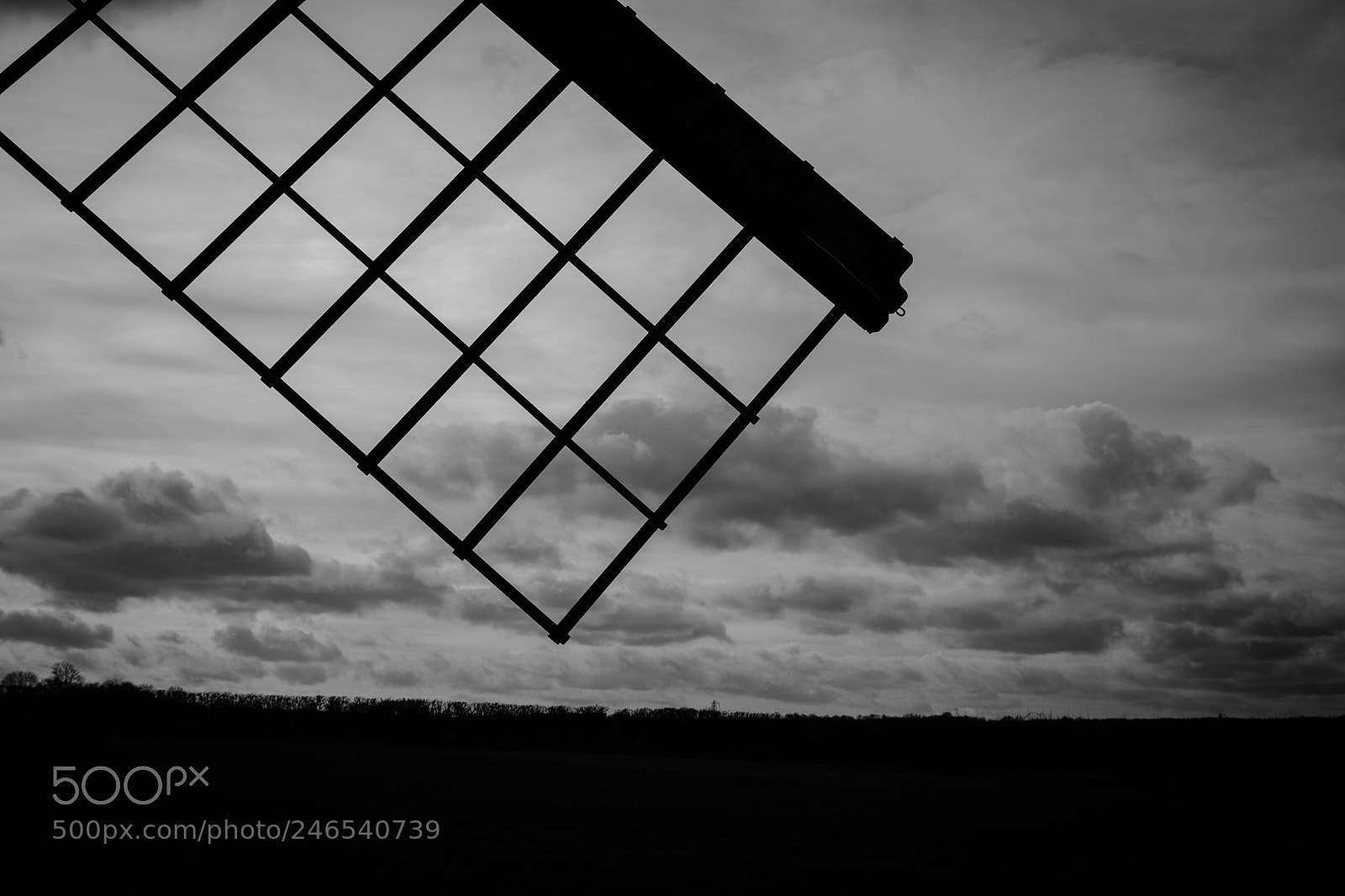 Nikon D850 sample photo. Windmill blade silhouette photography