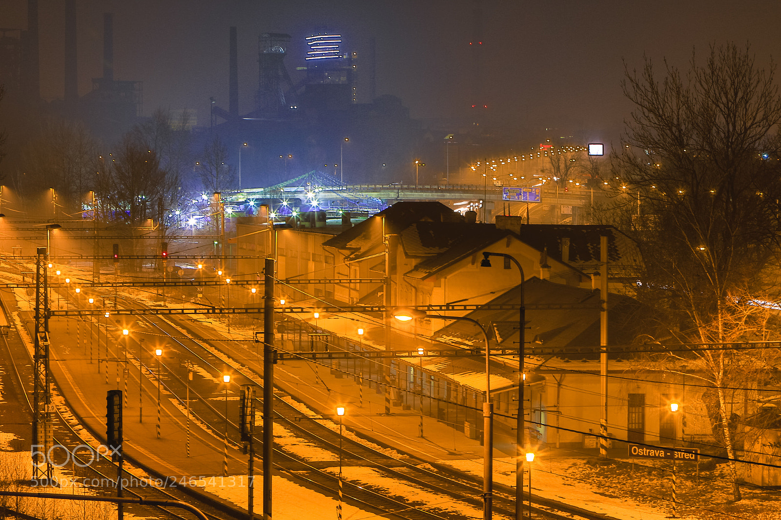 Canon EOS 7D Mark II sample photo. Industrial ostrava city in photography