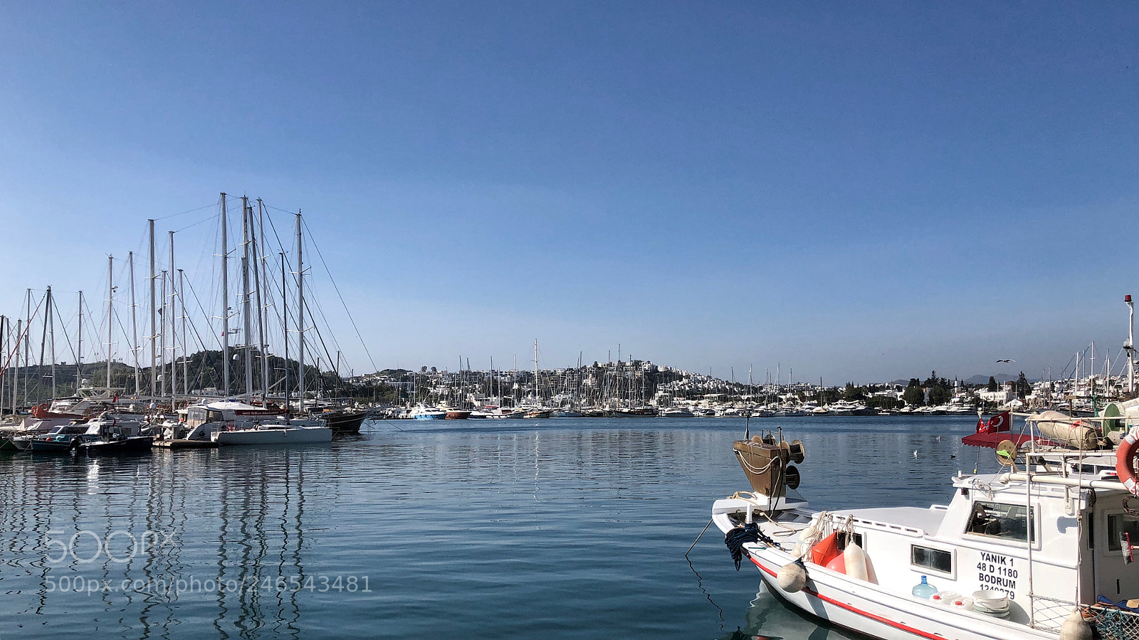Apple iPhone 8 Plus sample photo. Bodrum limani photography