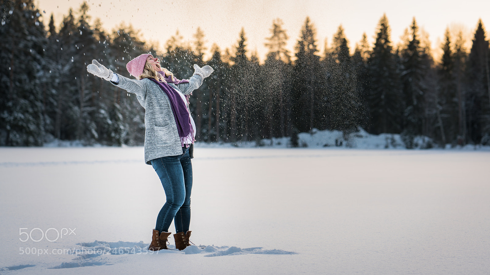 Sony a7R II sample photo. I love winter photography