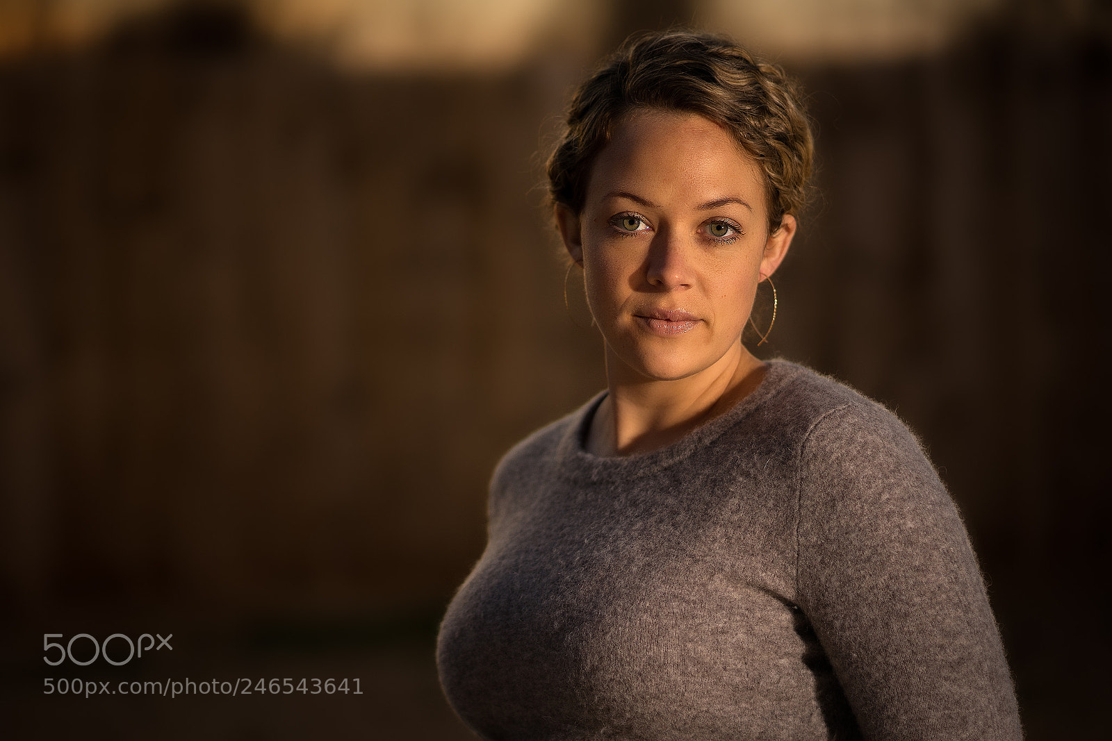 Sony a7 II sample photo. Sunset backyard photoshoot photography