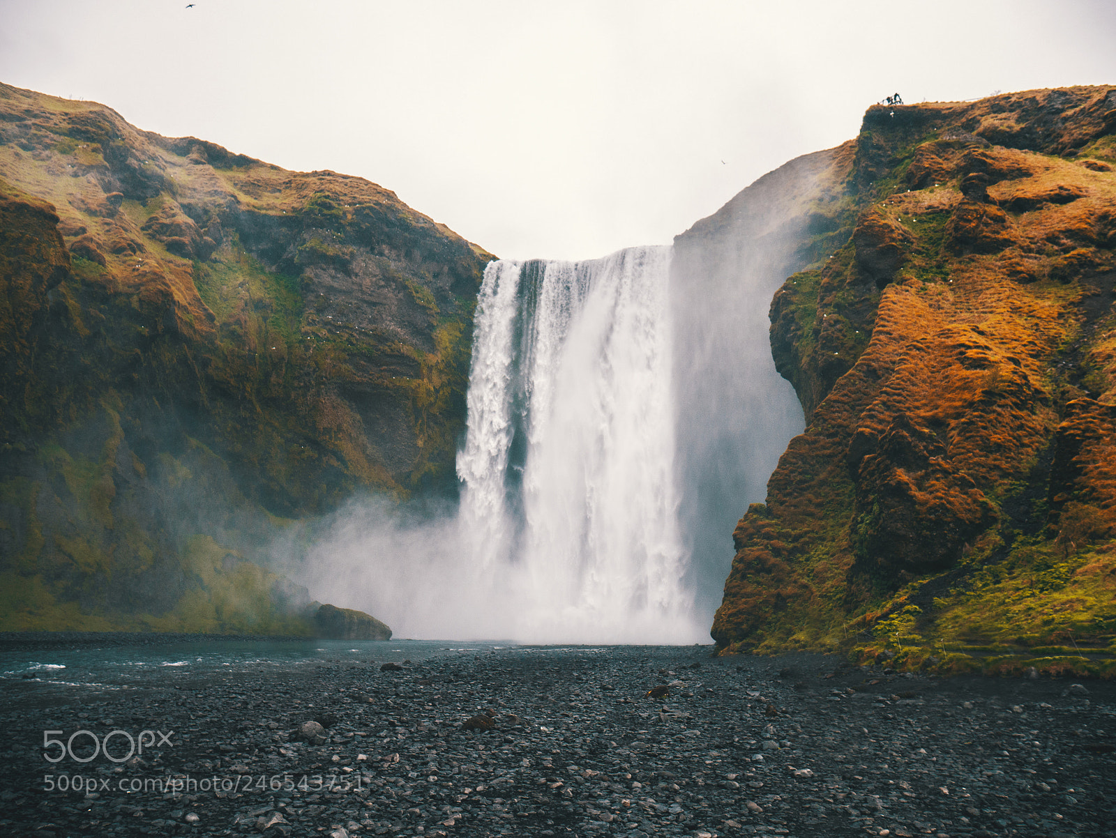 Panasonic Lumix DMC-G7 sample photo. Skogafoss photography