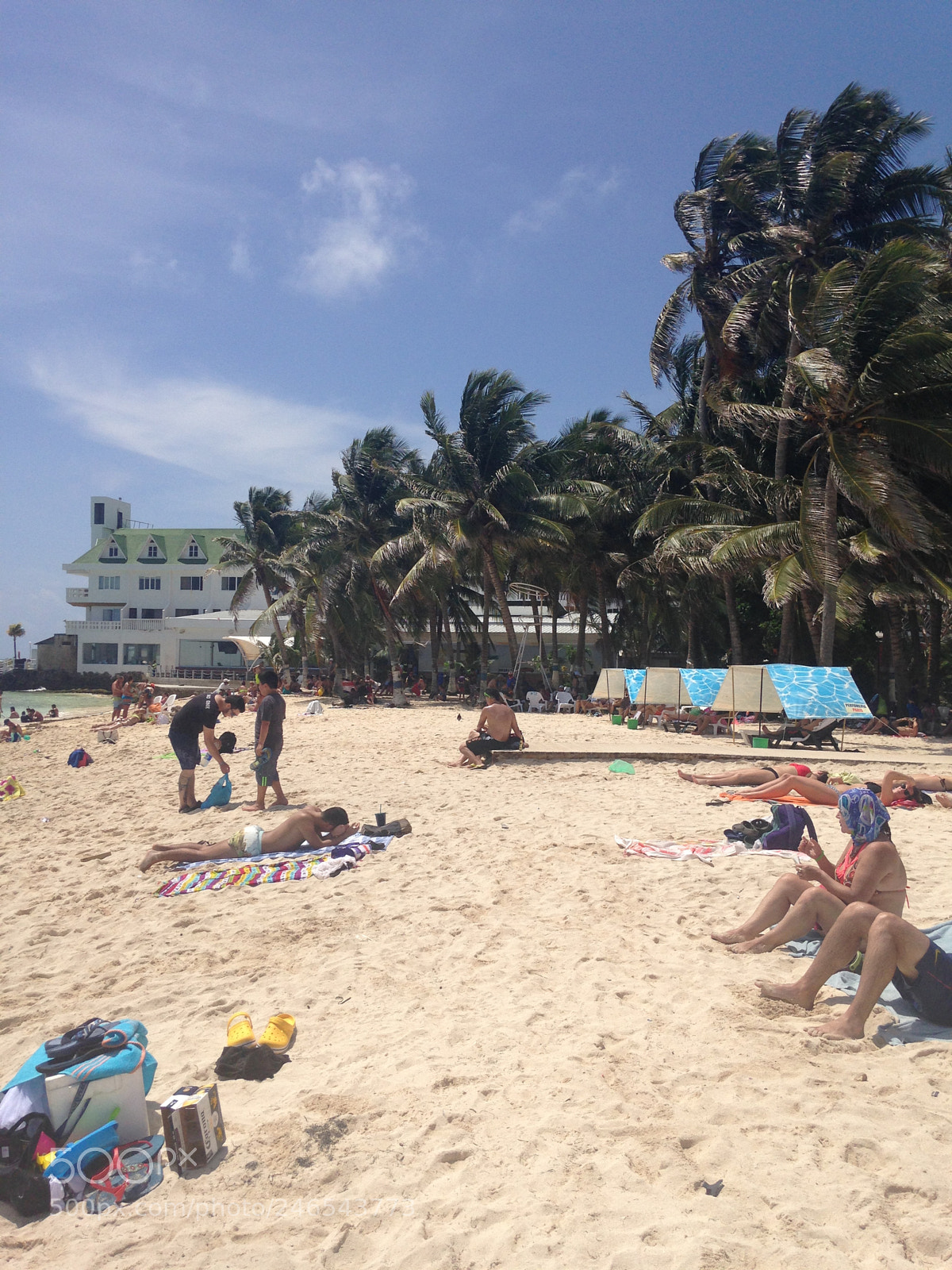 Apple iPhone 5c sample photo. Relax en la playa photography