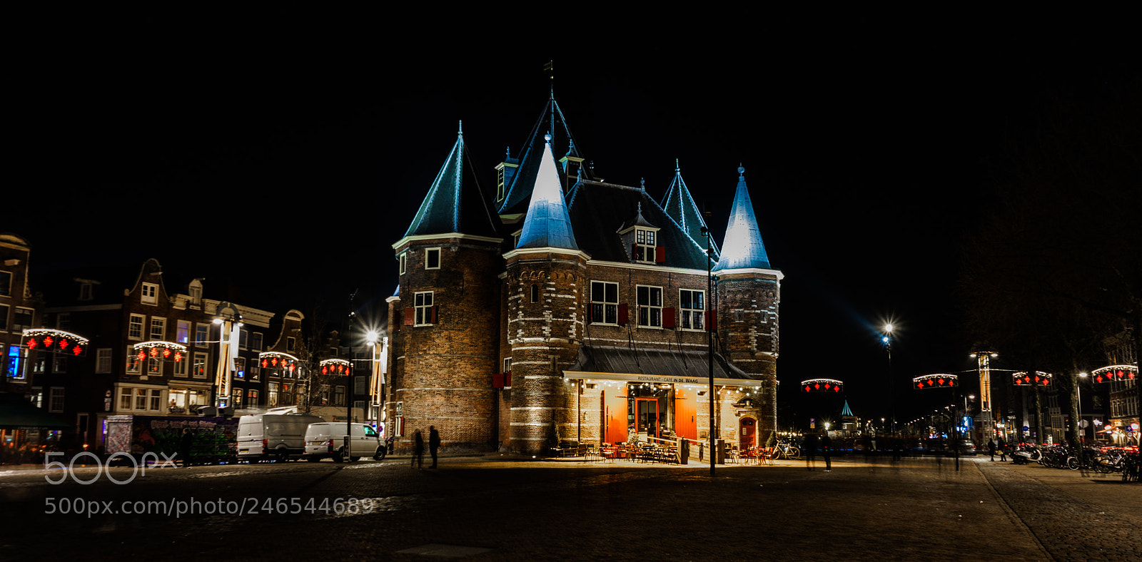 Sony a7 II sample photo. Nieuwe markt avond photography